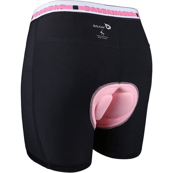 BALEAF Women's Bike Shorts 3D Padded Cycling Underwear Bicycle Short - Black, S - Picture 4 of 12